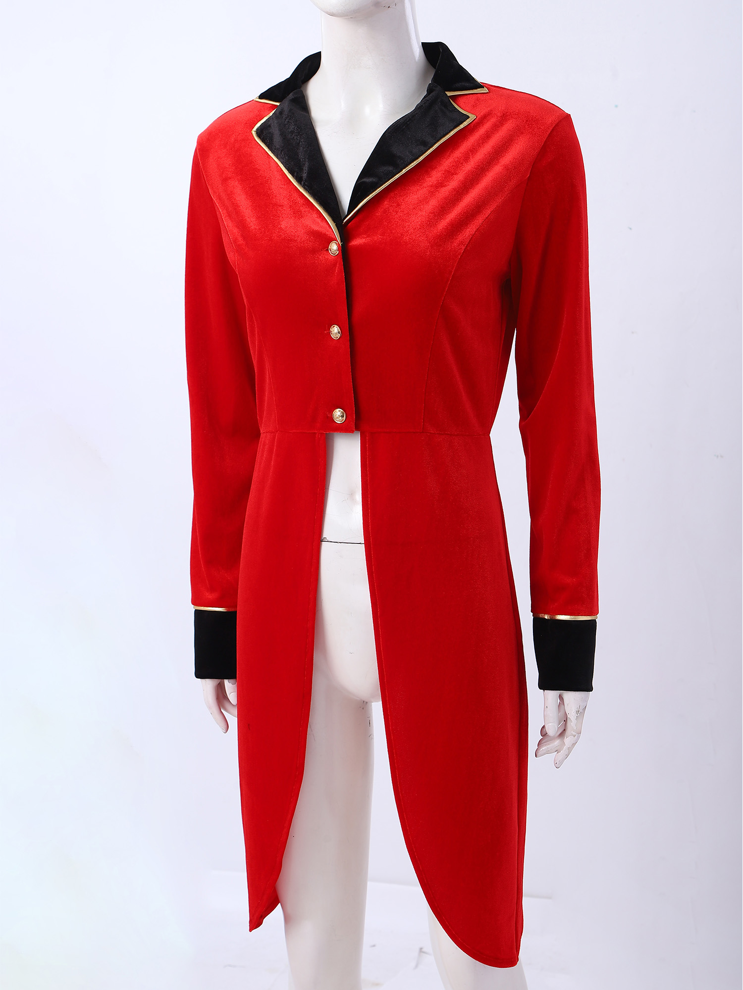 Jackets - Kadın Sirk Ringmaster Ceketi, Şovmen Kostümü,