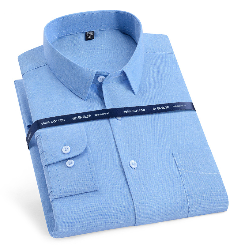 Erkek uzun kollu rahat yumuşak - Oxford Cotton Casual Shirt Business incelemesi ve fiyatı