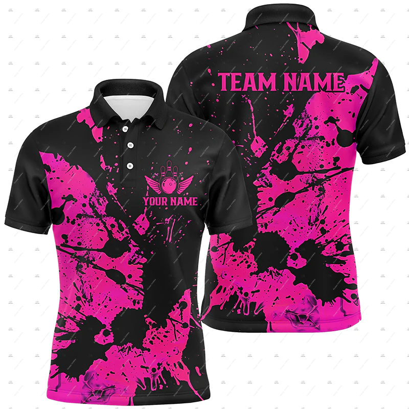 Özel Ad Bowling Kafatası Alev  - Short Sleeve Bowling Shirt Retro incelemesi ve fiyatı