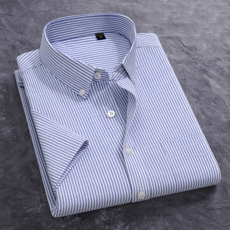 % 100% Pamuk erkek Oxford Göml - Oxford Cotton Casual Shirt Business incelemesi ve fiyatı