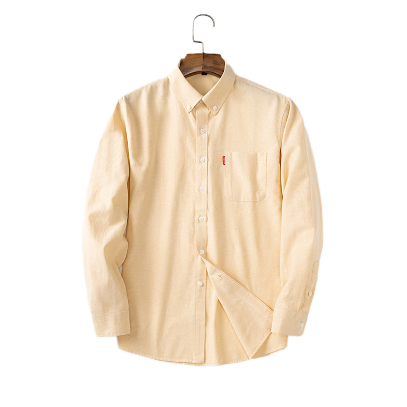 Erkek Saf Pamuklu Oxford Kumaş - Oxford Cotton Casual Shirt Business incelemesi ve fiyatı
