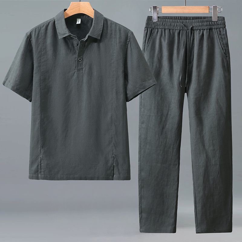 İlkbahar/Yaz Modası Retro Spor - Mens Linen Shirt Long Sleeve incelemesi ve fiyatı