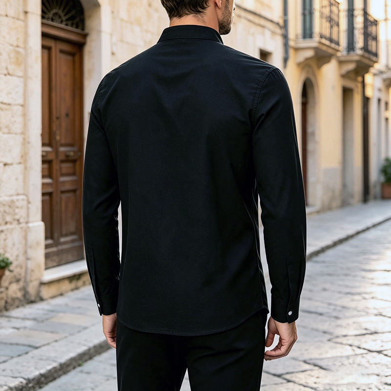 Erkek Uzun Kollu Gömlek Mandar - Mens Linen Shirt Long Sleeve incelemesi ve fiyatı