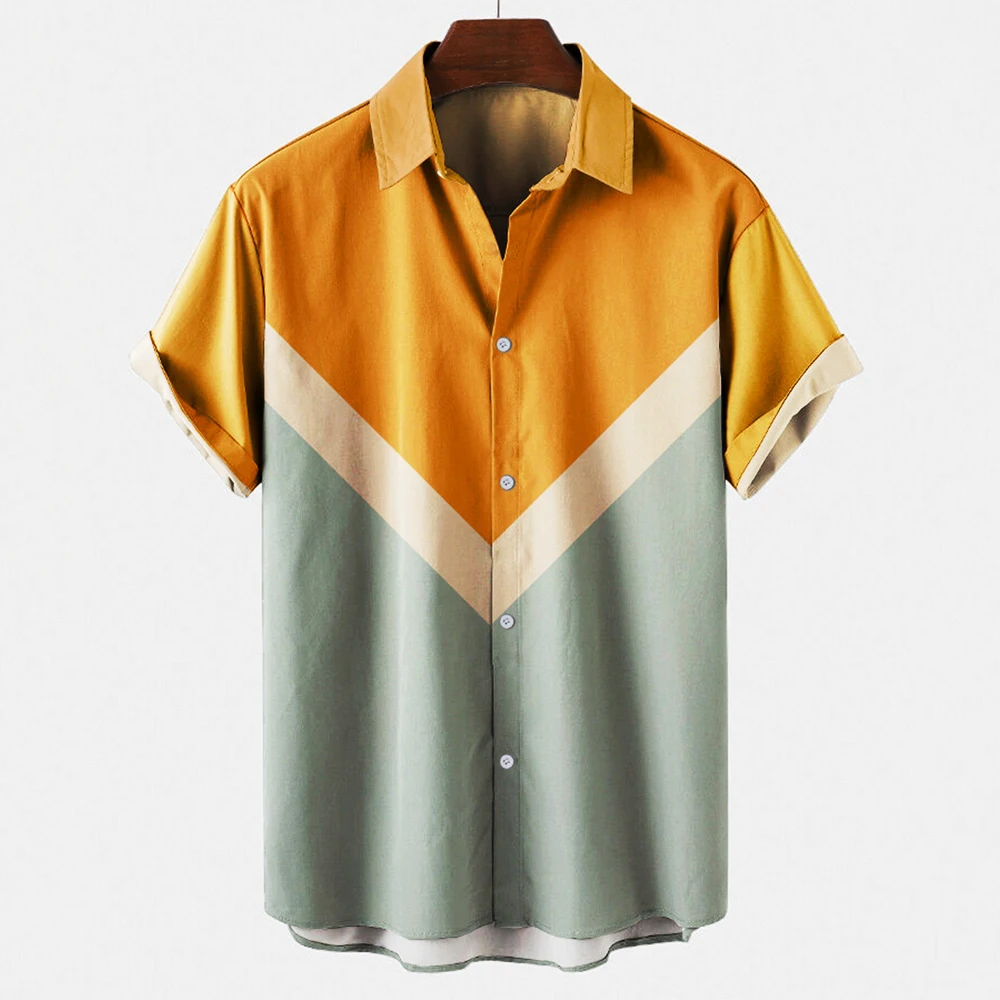 Erkekler için Vintage Retro Çi - Short Sleeve Bowling Shirt Retro incelemesi ve fiyatı
