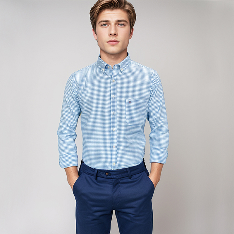 Erkek % 100% Pamuklu Gömlek Uz - Oxford Cotton Casual Shirt Business incelemesi ve fiyatı