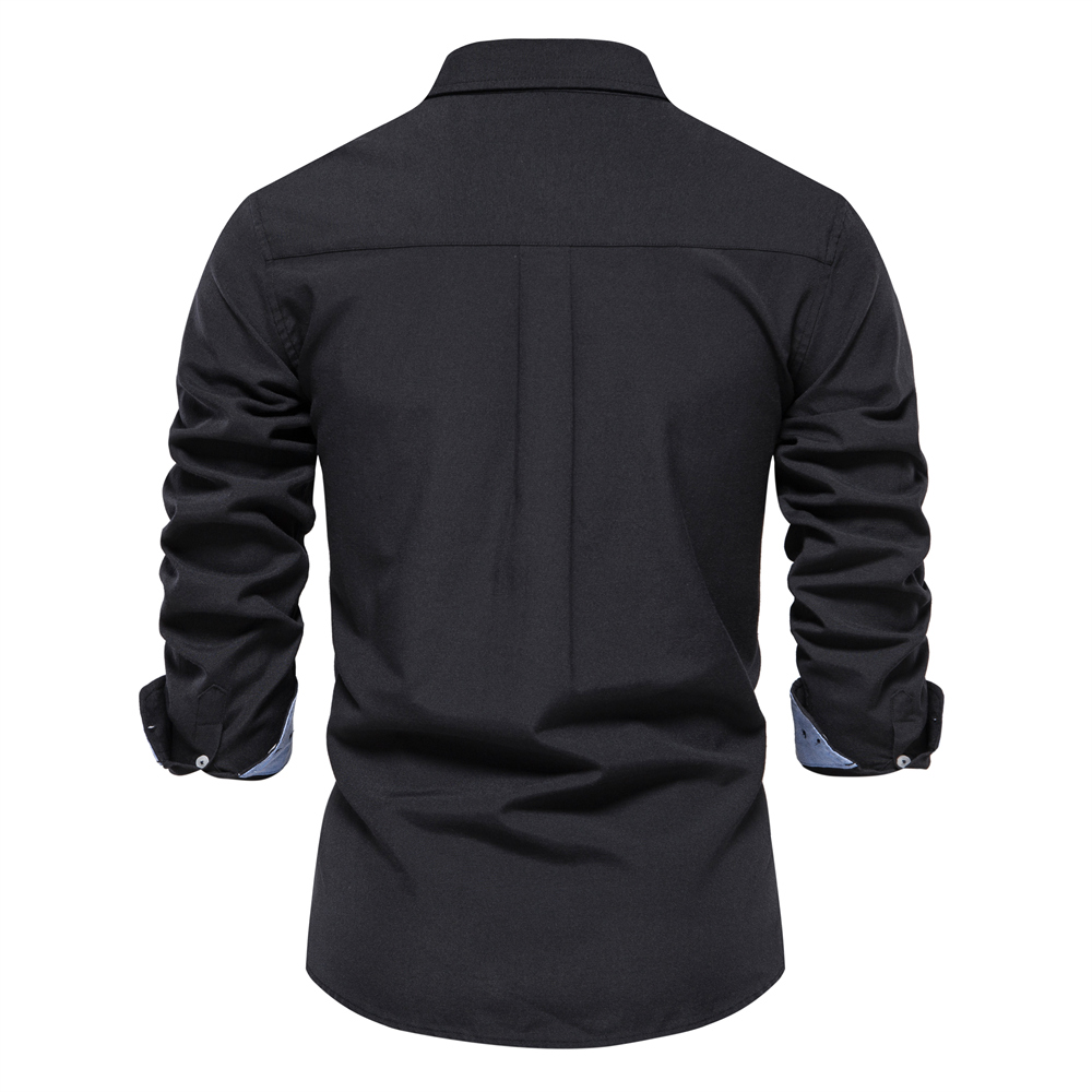 AIOPESON 2023 yeni sonbahar pa - Oxford Cotton Casual Shirt Business incelemesi ve fiyatı