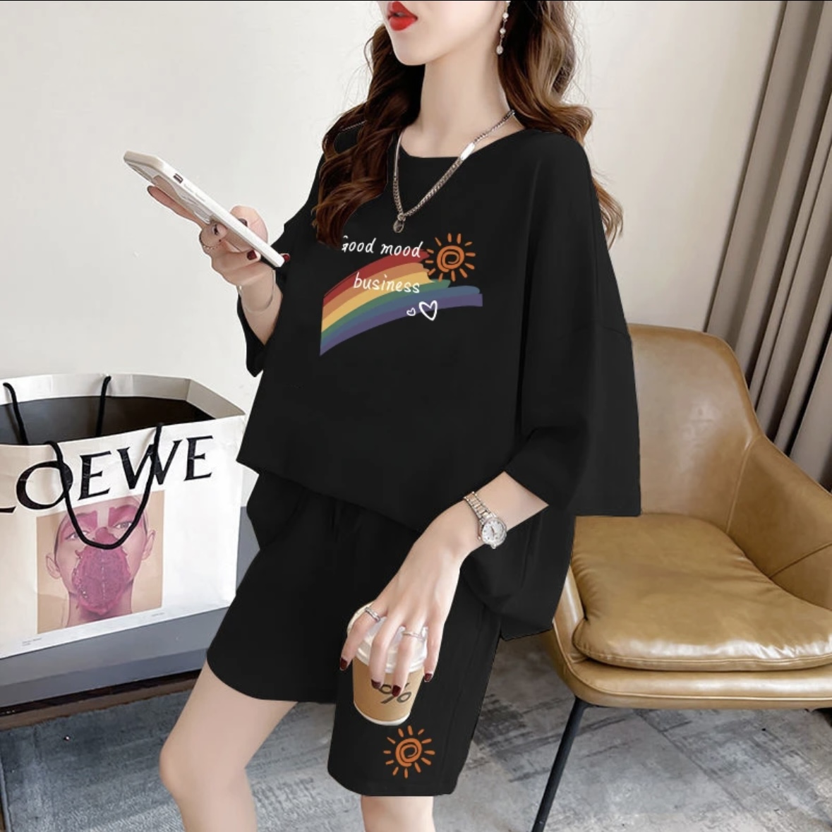 Moda kadın yazlık şort takımı, - Shirts incelemesi ve fiyatı